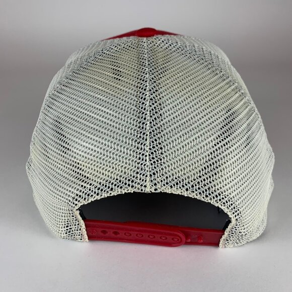 Cincinnati Reds MLB Red White 47 Brand Snapback Trucker Hat - Picture 3 of 6